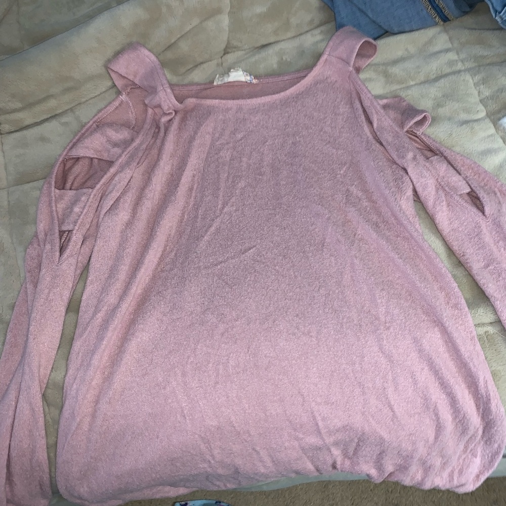 Pink sweater